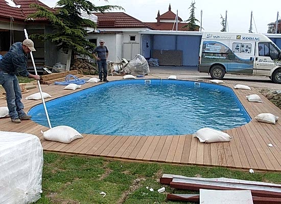 Gürpınar Villaları Havuz Projesi